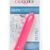 MINI NEON VIBES MULTI SPEED VIBRATOR 4.6 INCH PINK