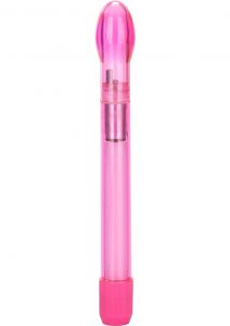 SLENDER TULIP WAND 6.75 INCH PINK