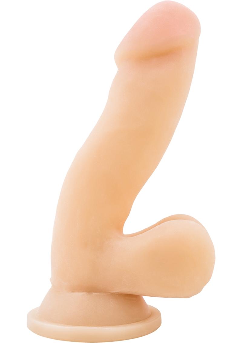 Au Naturel Sensa Feel Dildo 6.5 inch Non Vibrating Suction Cup
