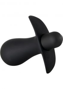 Forever Anal Silicone USB Rechargeable Anal Plug Waterproof Black