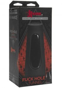 King Fuck Hole Tunnel Stroker Clear 7.5 Inch