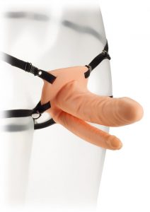 Kinx The Extender Duet Hollow Strap-On Flesh And Black