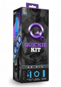 Quickie Kit Go Big Performance Pump Kit Blue