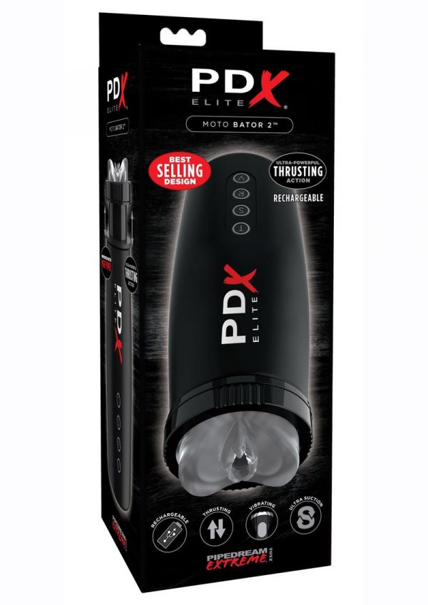 Pdx Elite Moto Bator 2 Male Masturbator Thrust Rechargeable