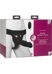 Body Extensions Be Naughty Hollow Silicone Strap On Set 4-Piece