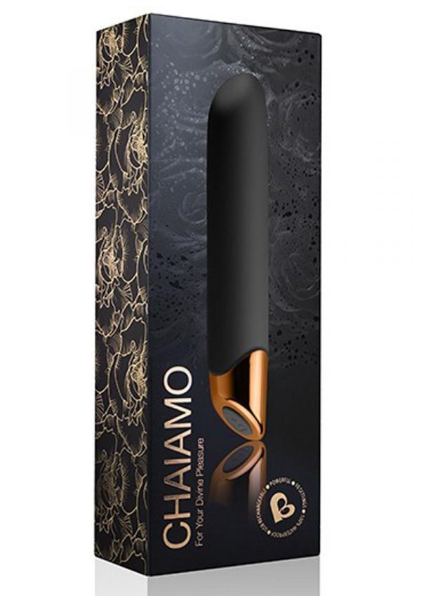 Chaiamo Black Vibrator Multifunction Waterproof