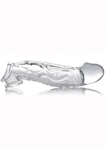 Size Matters 2 Inch Penis Extender Sleeve Clear 9 Inches