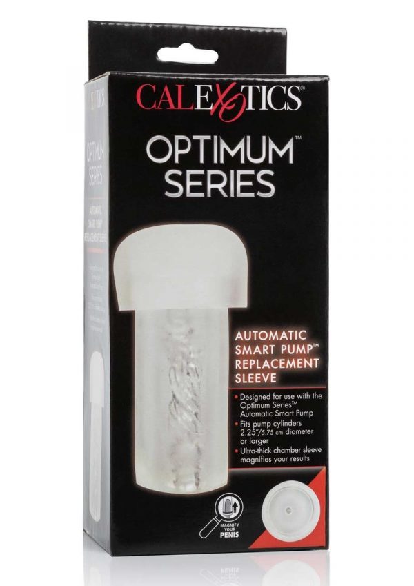 Optimum Series Automatic Smart Pump Replacement Sleeve Textured Clear 5.25 Inch