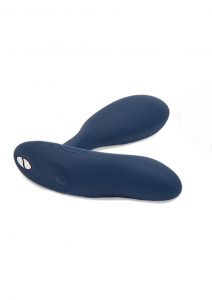 We-Vibe Vector Silicone Wireless Remote Control USB Rechargeable App Compatible Vibrating Prostate Massager Waterproof Blue