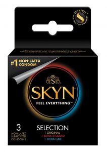 Lifestyles Skyn Selection Non Latex Lubricated Condoms 3-Pack