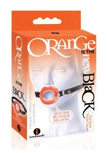 Orange Is The New Black Silicone Blowjob Relaxer Orange