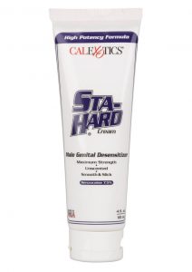 Sta-Hard Desensitizer Cream High Potency Formula Bulk Tube 4 Ounces