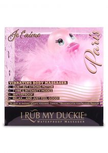 I Rub My Duckie 2.0 Paris Waterproof Vibrating Massager  Pink