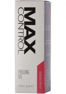 Max Control Prolong Gel Extra Strength 1.2 Oz