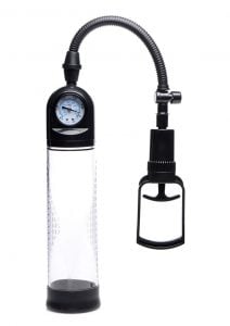 Size Matters Trigger Penis Pump With Built-in Pressure Gauge
