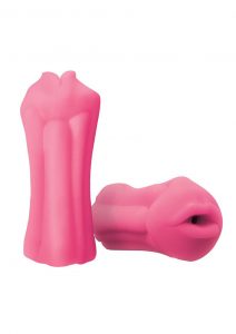 Firefly BJ Stroker Silicone Glow In The Dark - Mouth - Pink