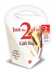 Just The 2 Of Us 6 Piece Gift Bag/Kit Novelty Item
