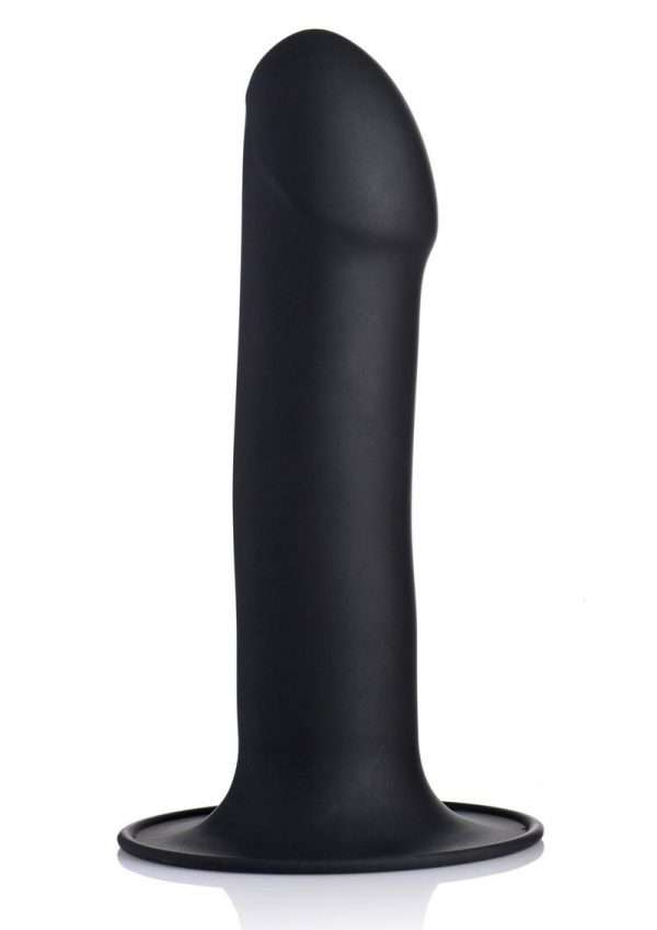 Squeeze It Squeezable Phallic Dildo Blk