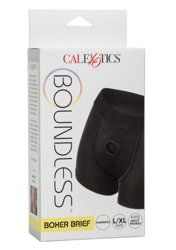 Boundless Boxer Brief Harness - L/XL - Black