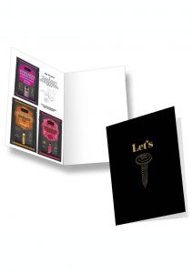 Kama Sutra Naughty Notes Let`s Screw Greeting Card