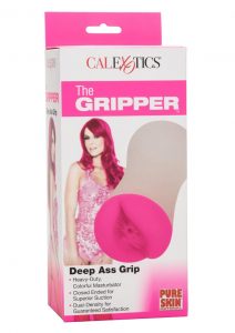 The Gripper Deep Ass Grip Masturbator - Ass - Pink/Frost