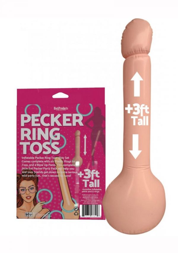 Inflatable Pecker Ring Toss Game