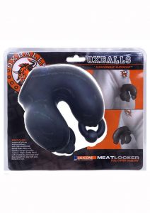 Meatlocker Silicone Chastity - Black/Frost