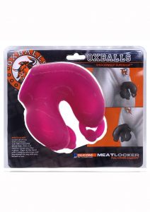 Meatlocker Silicone Chastity - Pink/Frost