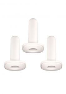 Kiiroo Onyx+ Replacement Sleeve 3x Pack - Tight Fit - White
