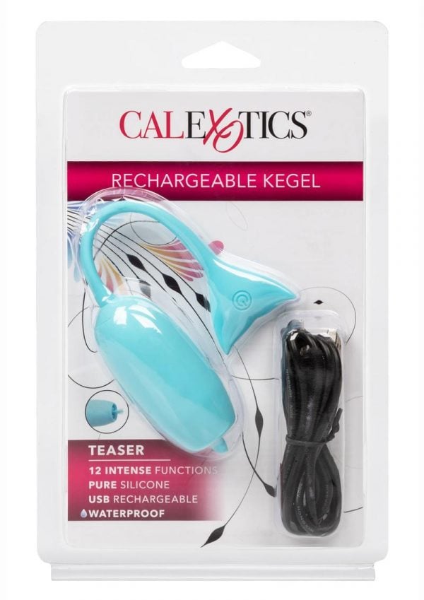Rechargeable Silicone Kegel Teaser - Blue
