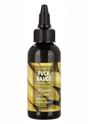 Fuck Sauce Flavored Water Based Personal Lubricant Banana 2oz