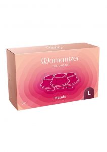 Womanizer Premium and Classic Head - Large (3 per pack) - Bordeaux