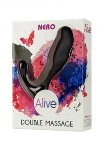 Alive Nero Silicone Prostate Stimulator - Black