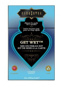 Kama Sutra Get Wet Sex-To-Go Kit