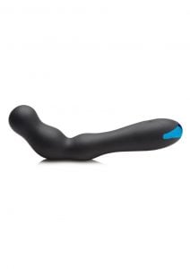 Trinity 4 Men Rechargeable Silicone Beaded Prostate Vibrator - Black