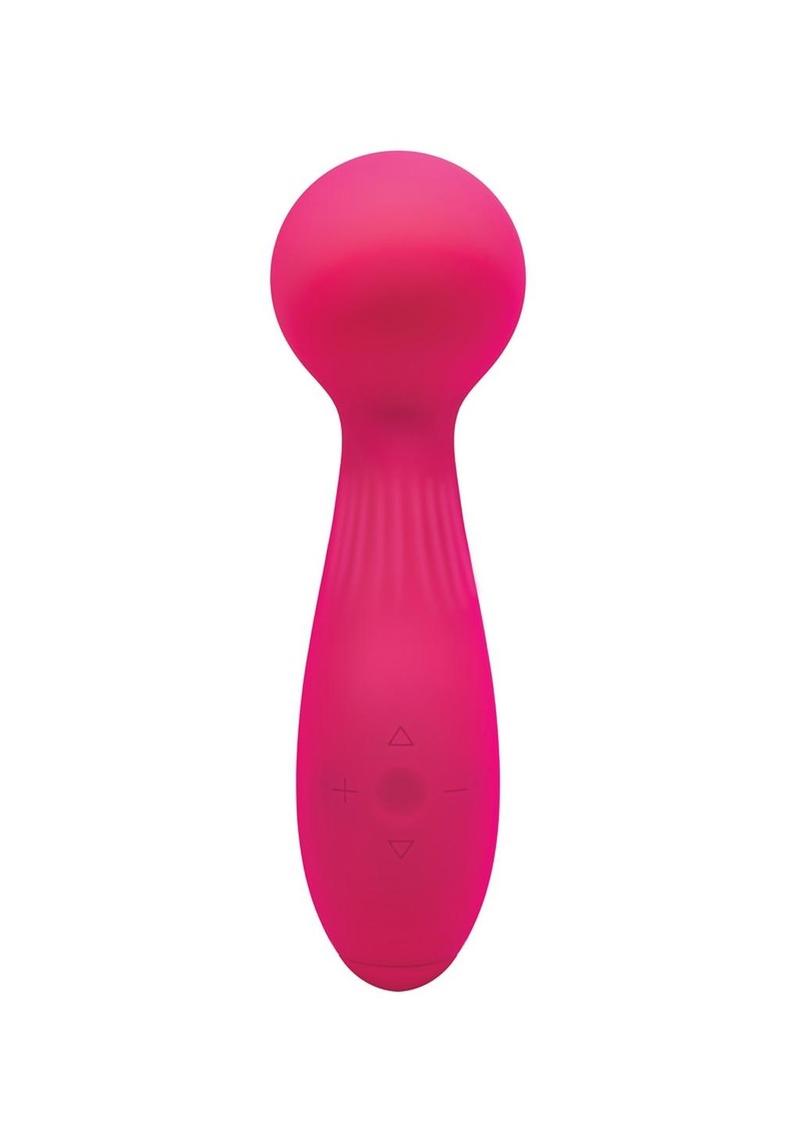 Bodywand Lollies Rechargeable Silicone Clitoral Vibrator - Hot Pink