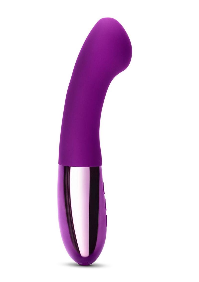 Le Wand Gee Rechargeable Silicone Body G-Spot Vibrator - Cherry