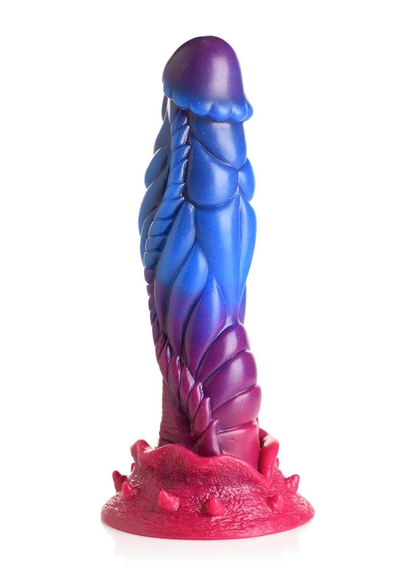 Creature Cocks Intruder Alien Silicone Dildo - Pink/Blue