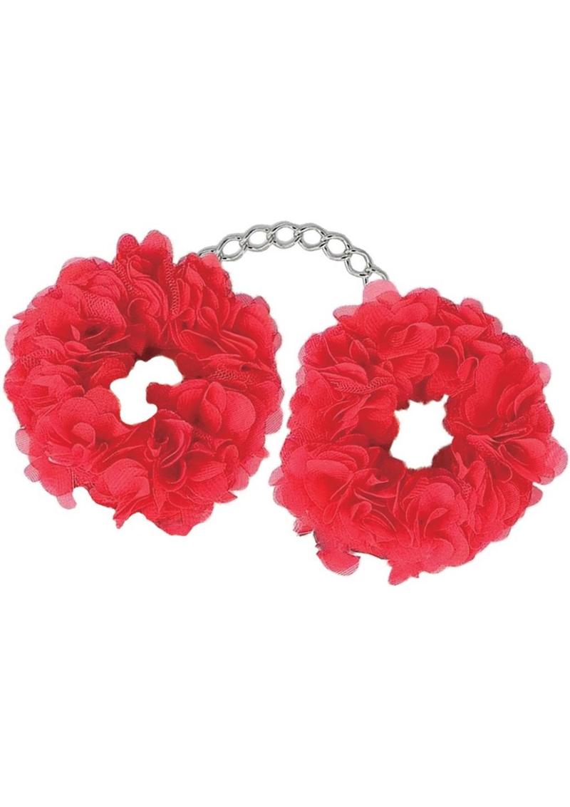 Blossom Luv Cuffs - Red