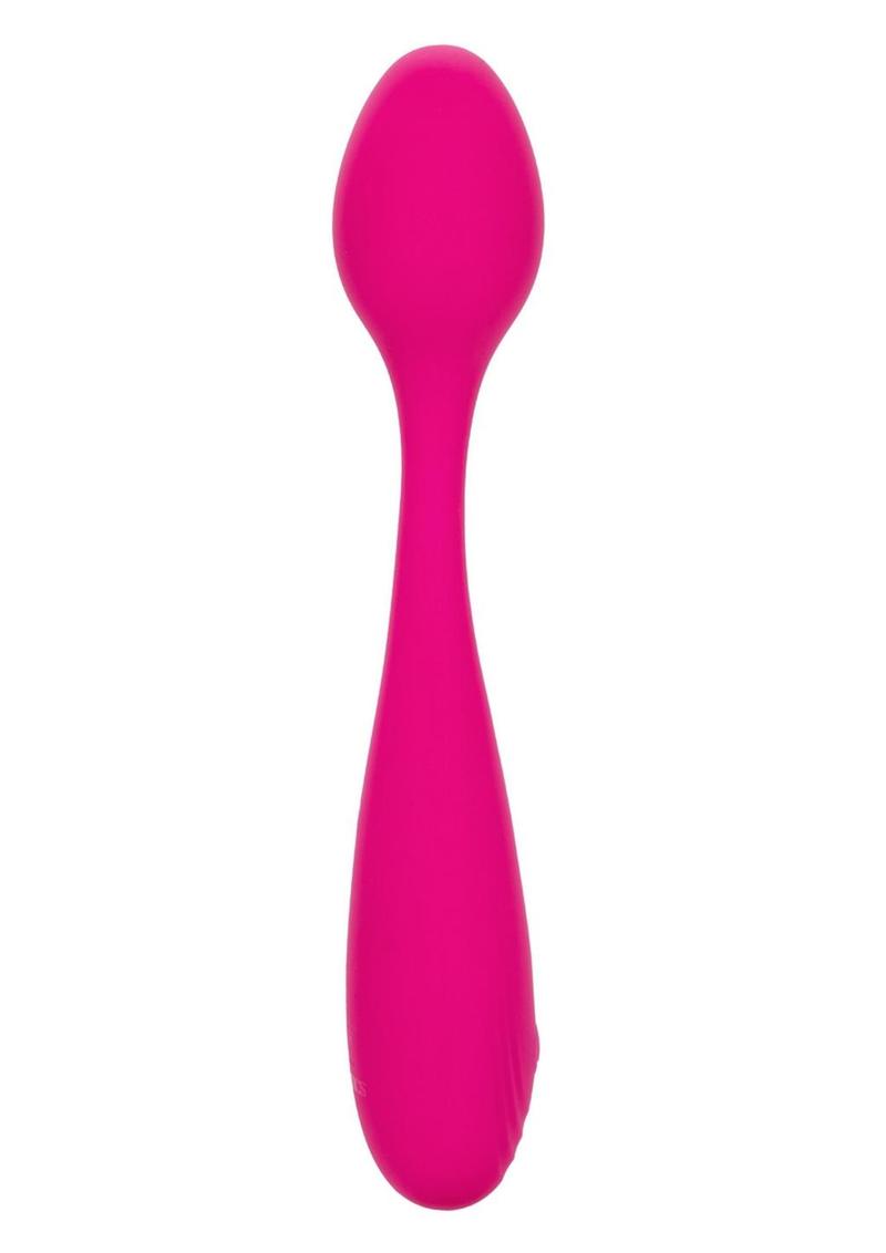 Bliss Liquid Silicone Bendie G Rechargeable G-Spot Vibrator - Pink