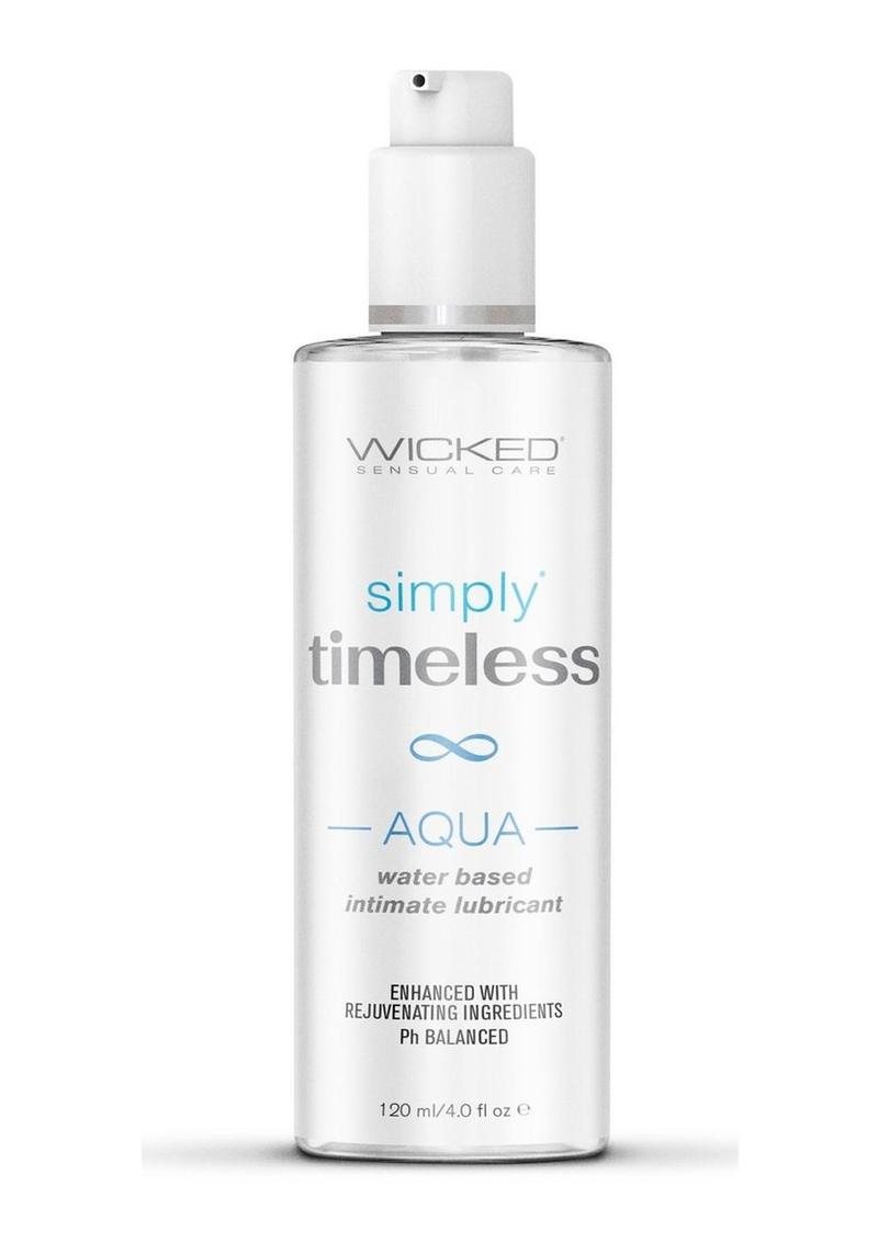 Wicked Simply Timeless Aqua Personal Lubricant 4oz.