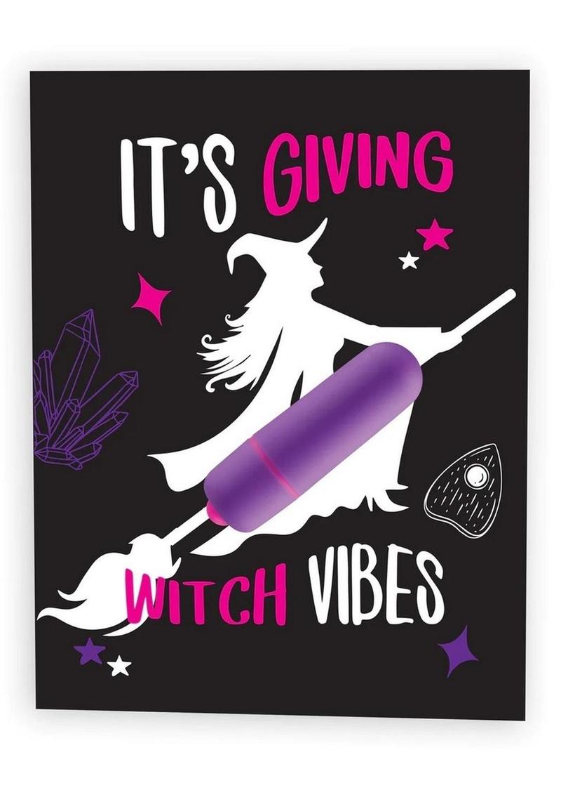 NaughtyVibe It`s Giving Witch Vibes Greeting Card