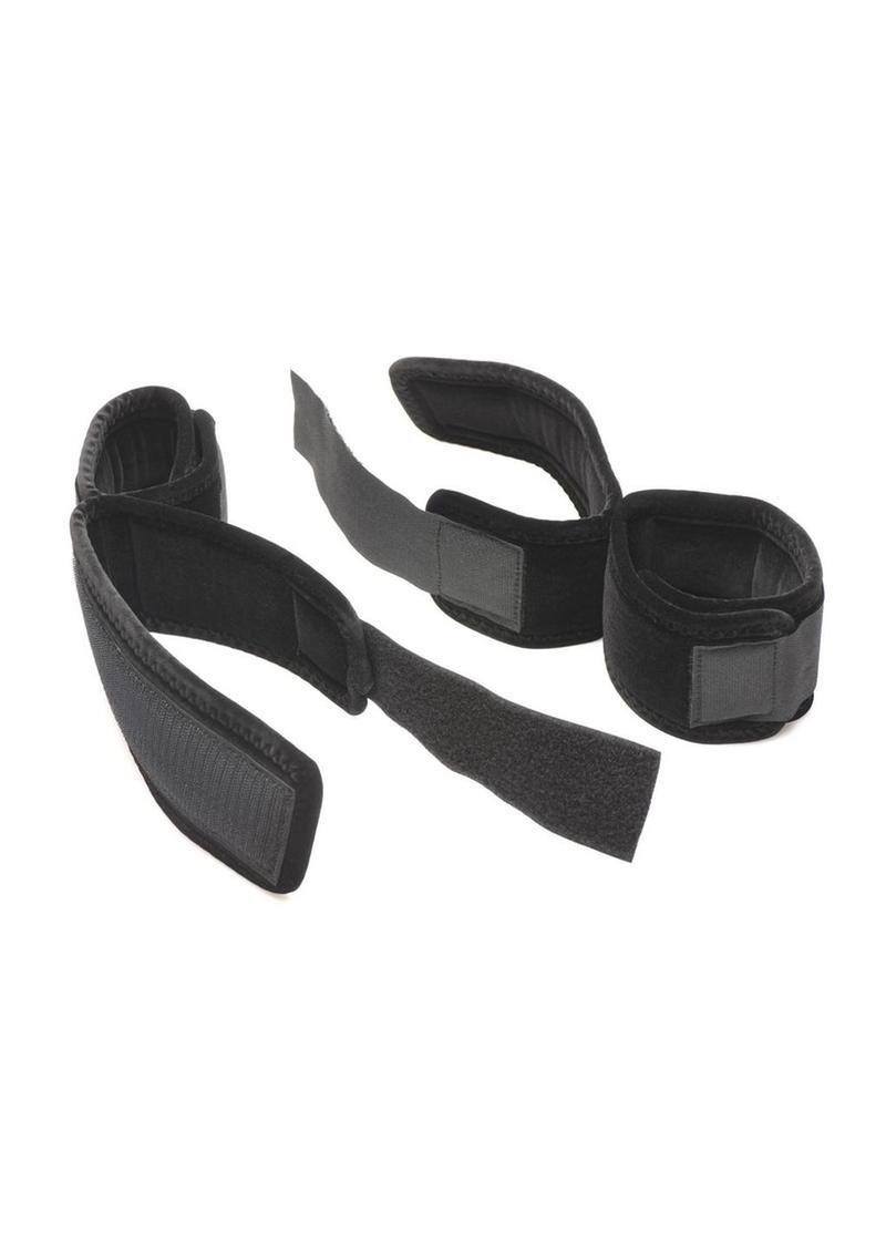 Bedroom Bliss Wrist to Ankle Restraints - Black