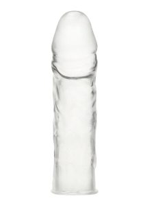 Blue Line Realistic Penis Extension 6.25in - Clear