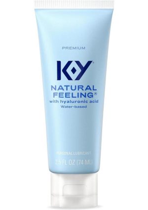 KY Hydrate Natural Feeling Moisturizing Water Based Lubricant with Hyaluronic Acid 2.5oz
