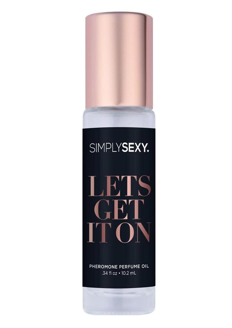 Simply Sexy Pheromone Perfume Oil Roll-On - Let`s Get It On